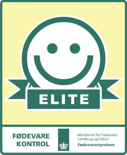 Elite Smiley fra Fødevarestyrelsen